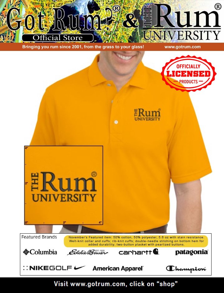 Rum University Merchandise