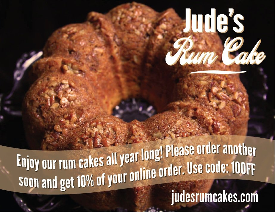 Jude's Kansas City Rum Cake