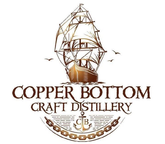 Copper Bottom Craft Distillery company Logo