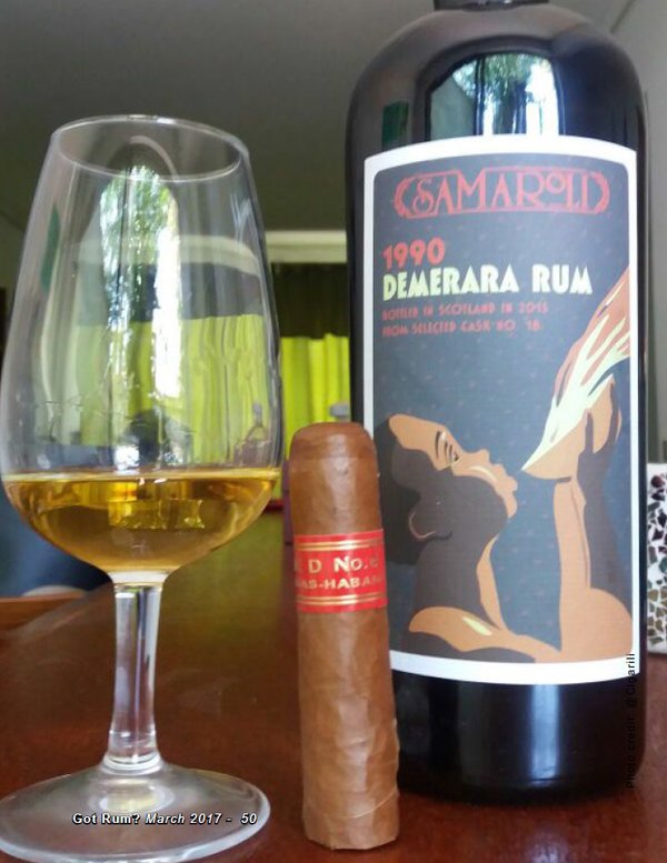 March 2017 Cigar and Rum Pairing