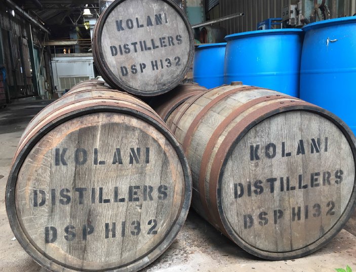 Kolani Distillers Barrels