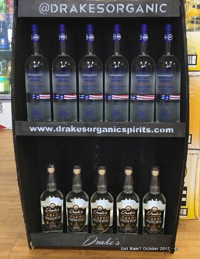 Drake's Organic Spirits- Vodka and Rum