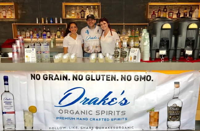 Drake's Organic Spirits Booth