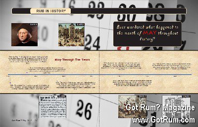 Rum in History- May