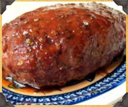 Ham Loaf with Rum Raisin Sauce