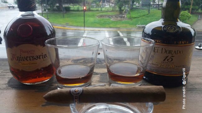 October 2017 Cigar and Rum Pairing