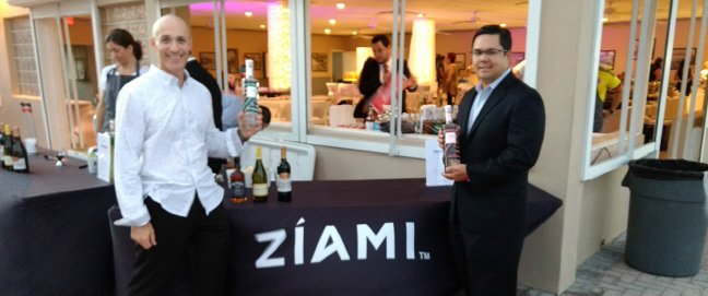 Ziami booth with Victor Olshansky