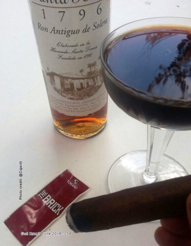 June 2018 Cigar and Rum Pairing