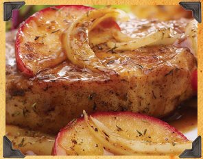Pork chops and Apples