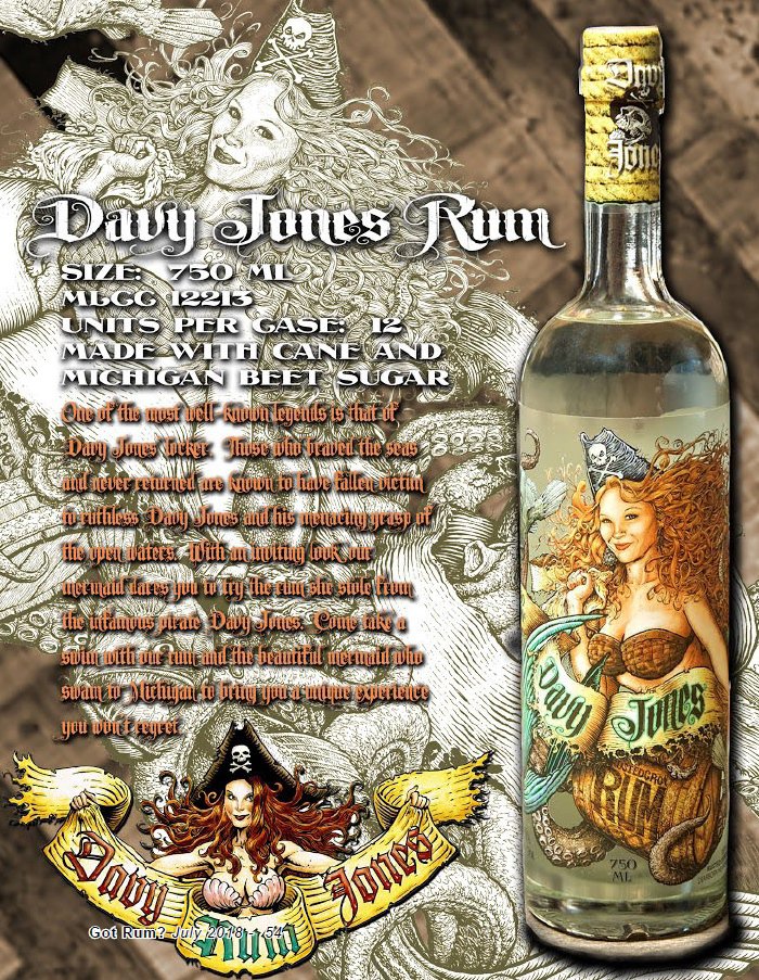 Davy Jones White Rum