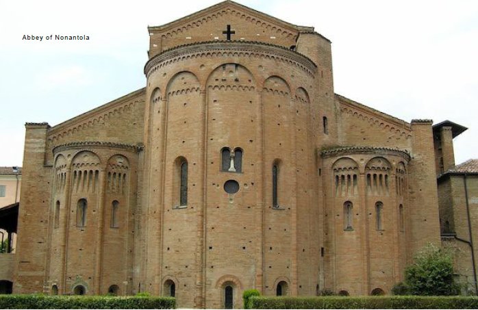 Abbey of Nonantola in Italy