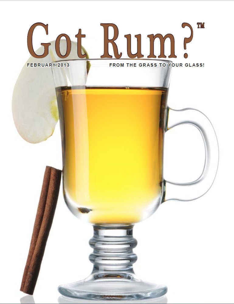 "Got Rum?" February 2013 Cover