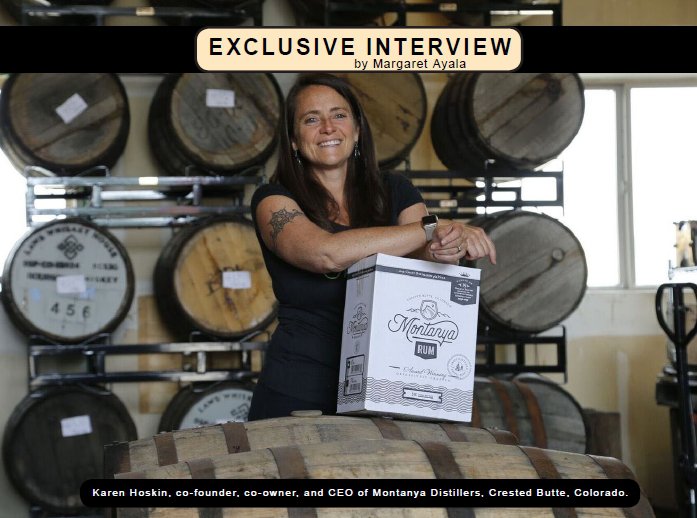 Karen Hoskin CEO of Montanya Distillers