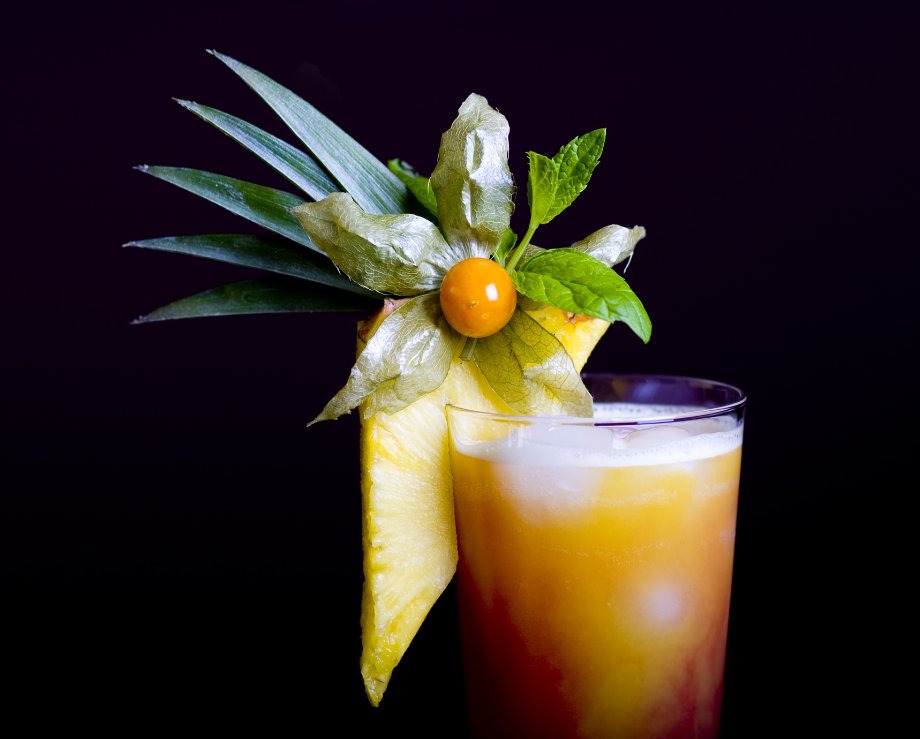 Elaborate cocktail for Muse of Mixology