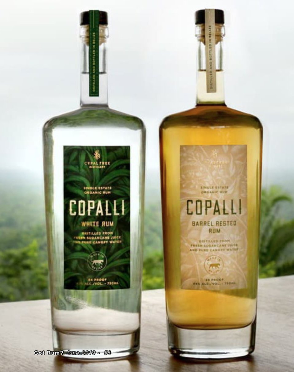 Copali White and Rested Rum
