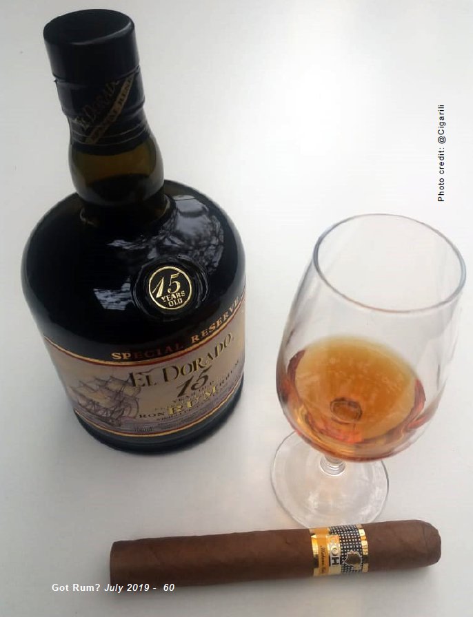 July 2019 Cigar and Rum Pairing