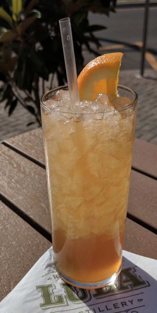 Cocktail with Lula rum