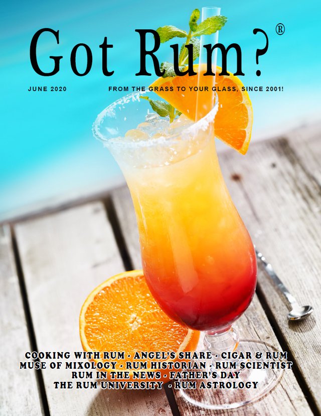 "Got Rum?" June 2020 Cover