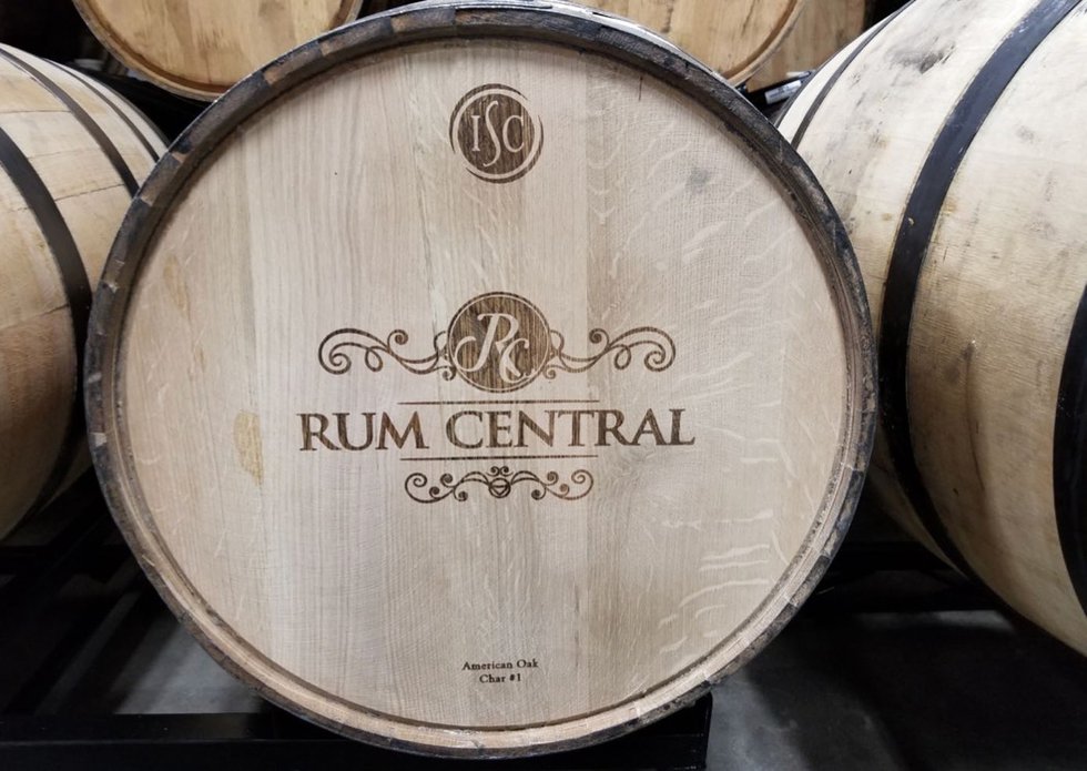 Rum in American Oak barrel April
