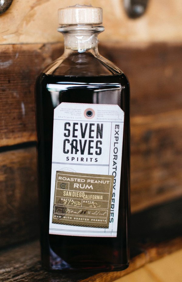 Seven Caves Roasted Peanut Rum