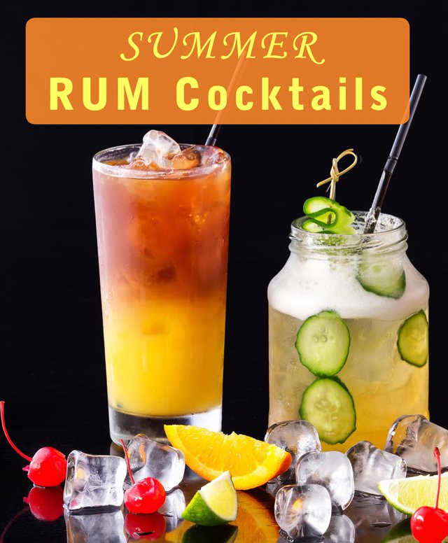 Summer rum Cocktails