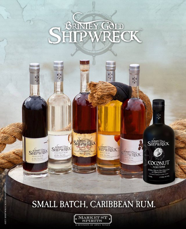 Brinley Gold Shipwreck Small Batch Rum
