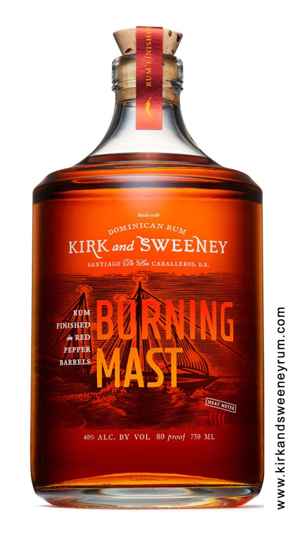Kirk and Sweeney Burning Mast