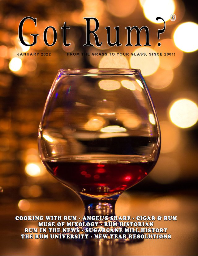 January 2022- "Got Rum?" Magazine