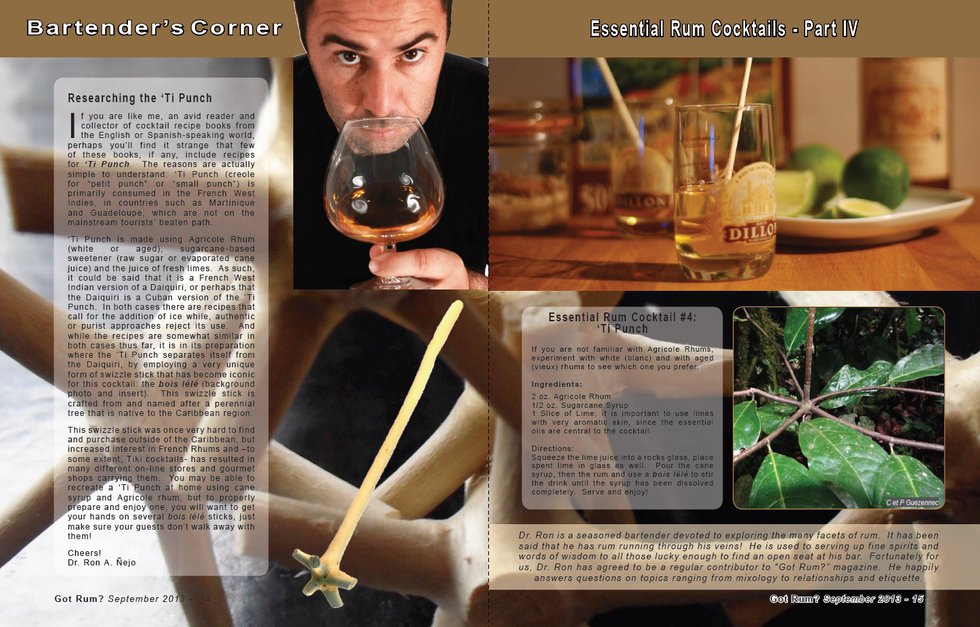 Essential Rum Cocktail #4: ‘Ti Punch