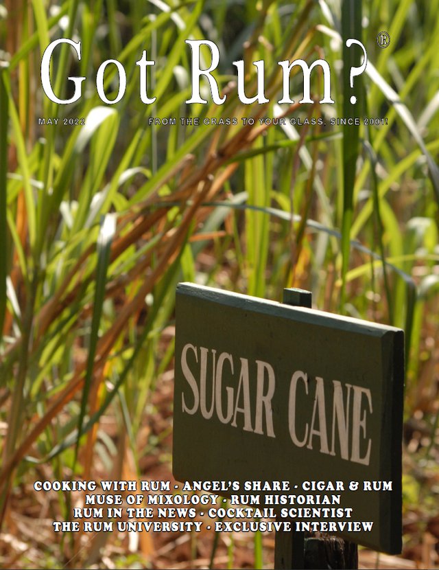 "Got Rum?" May 2022 Cover