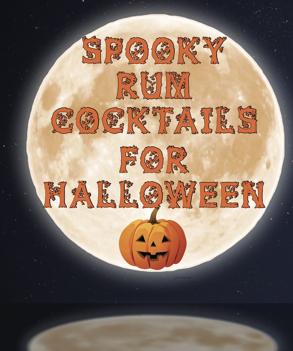 Spooky Rum Halloween Cocktails