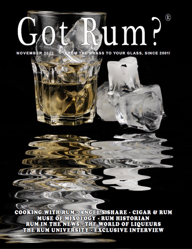 "Got Rum?" November 2022 Cover