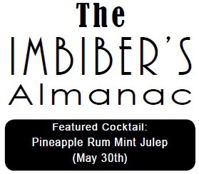 Imbiber's Almanac Featured Cocktail
