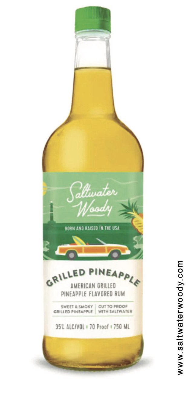 Saltwater Woody Grilled Pineapple Rum