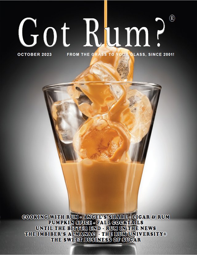 "Got Rum?" October 2023 Cover