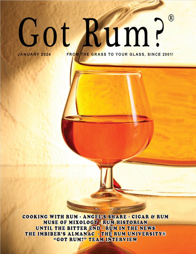 "Got Rum?" January 2024 Cover