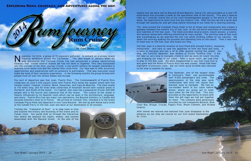 2014 Rum Journey's Rum Cruise Part 1