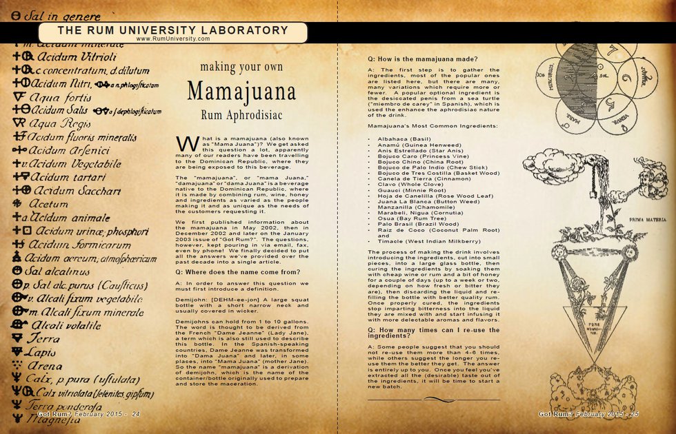 Making Your Own Mamajuana Rum Aphrodisiac